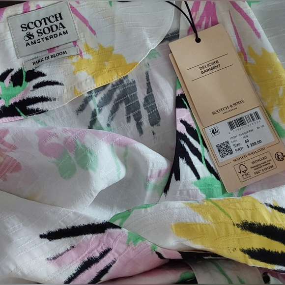 SCOTCH & SODA in BLOOM MAXI DRESS L - Picture 8 of 8